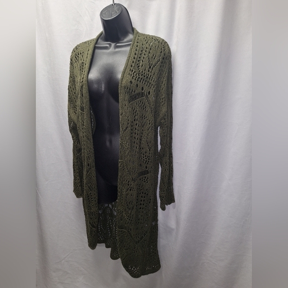 Umgee M/L  knitted cardigan - Picture 2 of 5